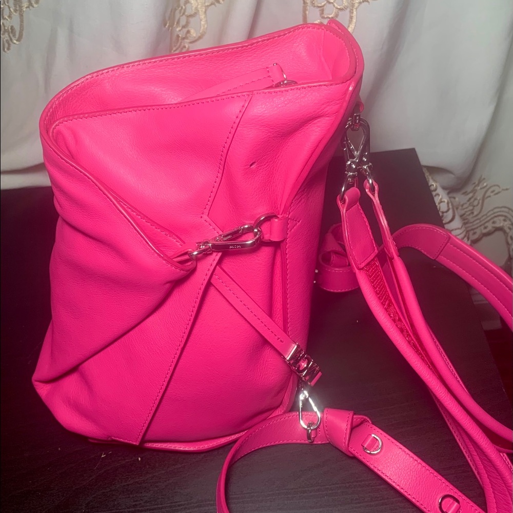 Authentic Mcm Karman Leather Backpack - image 8